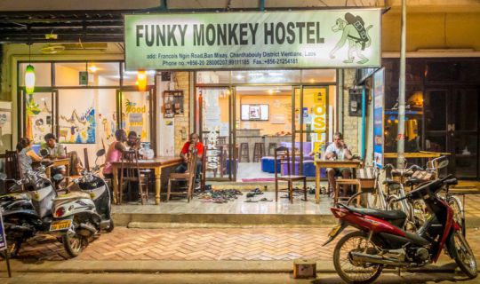 Funky Monkey Hostel Vientiane